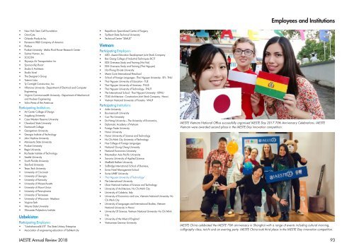 IAESTE Annual Review 2018 - 70 years of international understanding