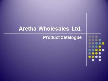 Product Catalogue