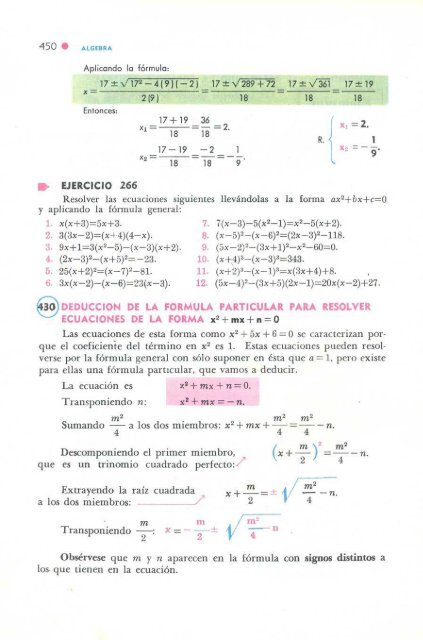 450 Algebra Aplicando