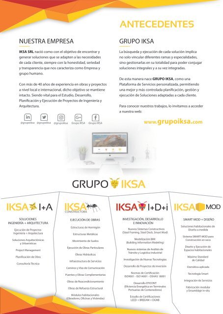 Edificio Iriondo I - Folleto