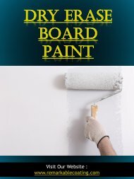 Dry Erase Board Paint