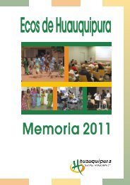 Revista Ecos Huauquipura 2011