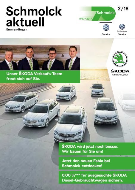 Schmolck aktuell ŠKODA 2018-02