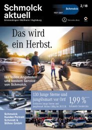 Schmolck aktuell Mercedes-Benz 2018-02