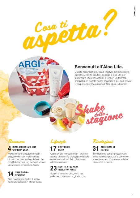 Aloe Life Magazine 01/2018