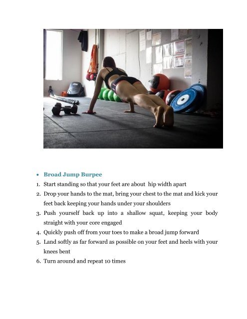 Best Crossfit Workouts You Can Do At Home