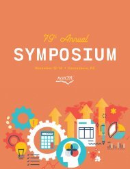 79th Annual Symposium Brochure