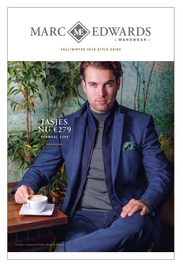 MarcEdwards Menswear Magazine FW2018