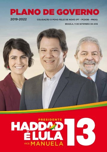 Plano de Governo Haddad 2018