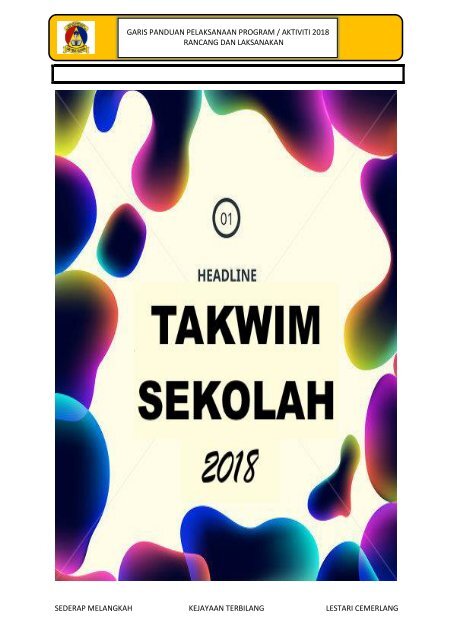 TAKWIM 2018-Sect 2
