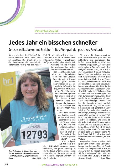 EAM Kassel Marathon Magazin 2018