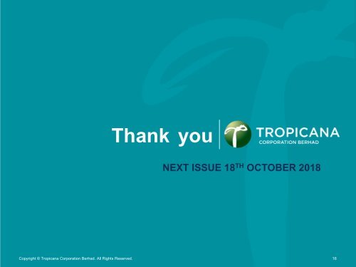 Tropicana Bulletin Issue 40