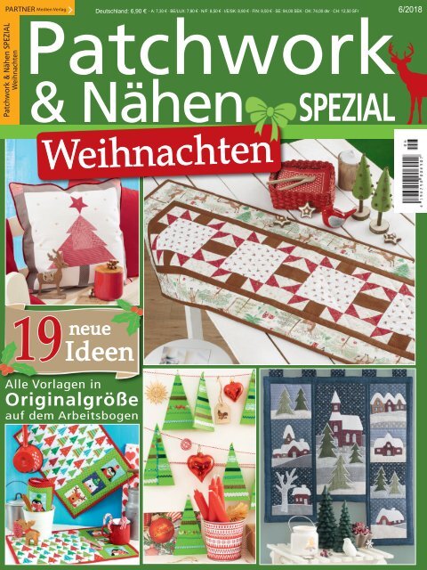 Patchwork & Nähen SPEZIAL Weihnachten 06/2018