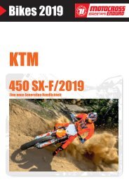 KTM 450 SXF Test MCE Modell 2019
