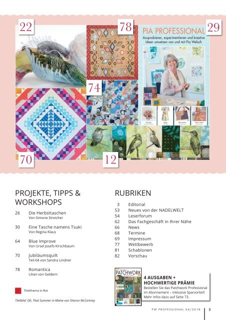 Patchwork Professional 04/2018