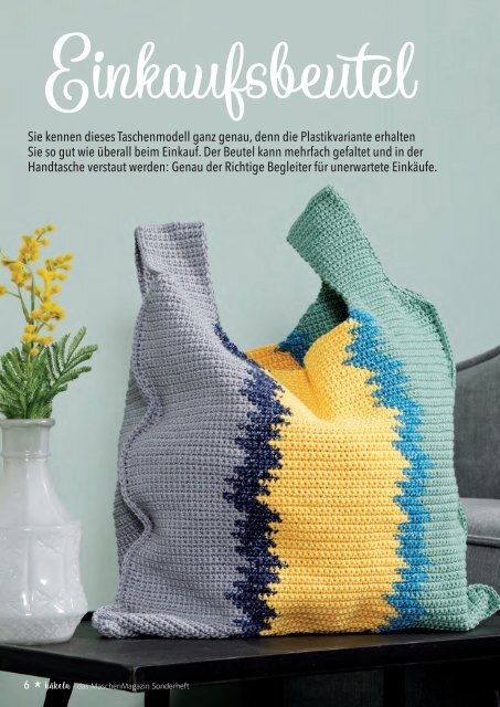 MaschenTaschen häkeln -  MaschenMagazin Sonderheft Nr. 1