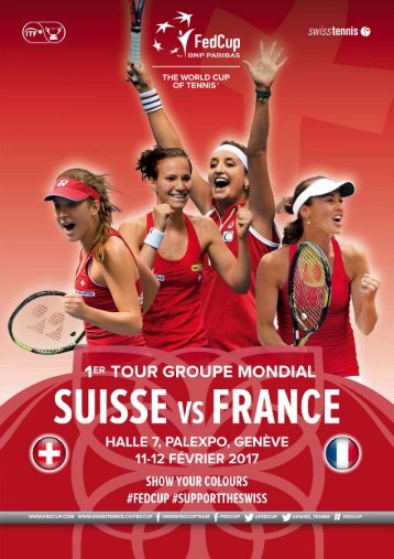 FedCup - Suisse vs France - 2017