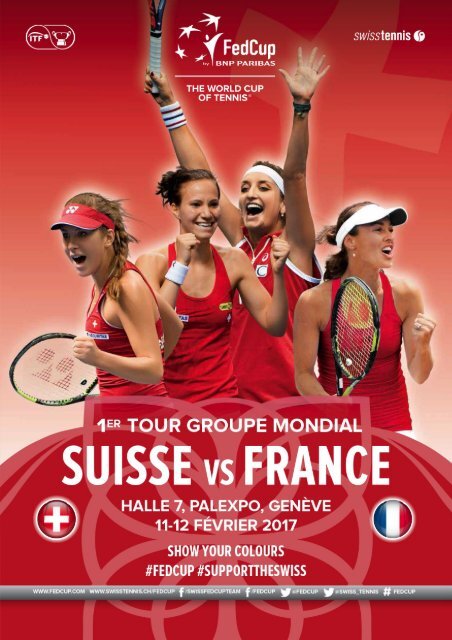 FedCup - Suisse vs France - 2017