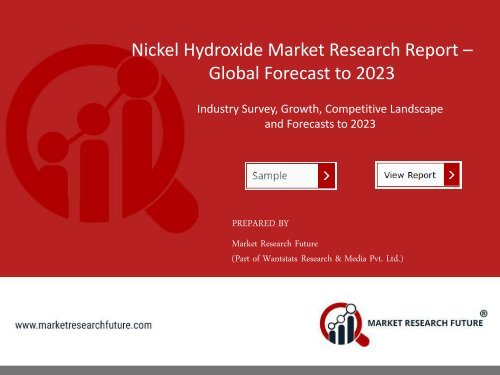 Nickel Hydroxide Market PDF