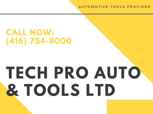 Automotive Mechanic Tools Provider