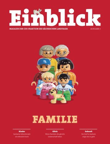 CDU-Magazin Einblick (Ausgabe 7) - Thema: Familie