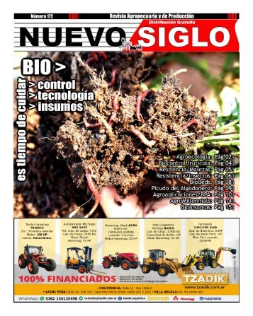 Revista Agropecuaria Nuevo Siglo Número 172 - OCTUBRE 2018