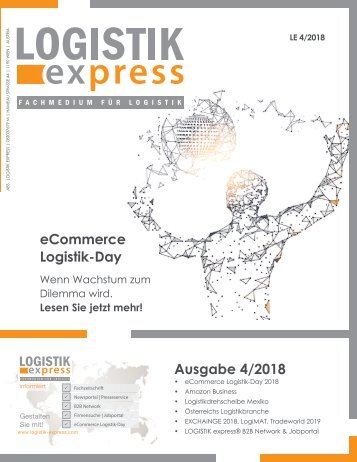 LOGISTIK express Fachzeitschrift | 2018 Journal 4