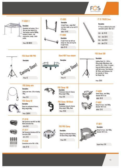 Omikron Price List