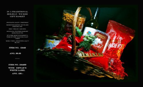 MEMENTOS HOLIDAY GIFT BASKETS 2018-11-10