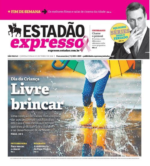 Estadão Expresso - Edição de 11.10.2018