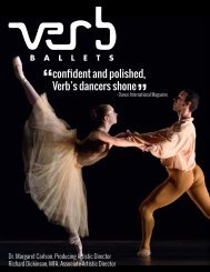 Verb Ballets OAPN Booking Kit
