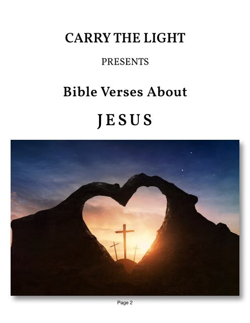 Bible Verses About Jesus