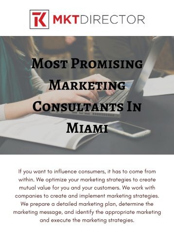 Modern Marketing Approches | Marketing Agency In Miami