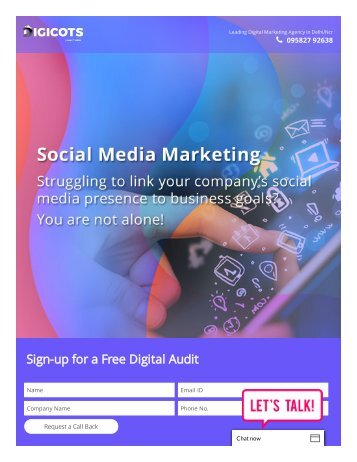 Social Media Marketing Company in Noida - Digicots