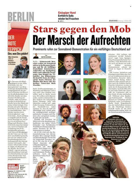 Berliner Kurier 11.10.2018