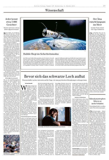 Berliner Zeitung 11.10.2018