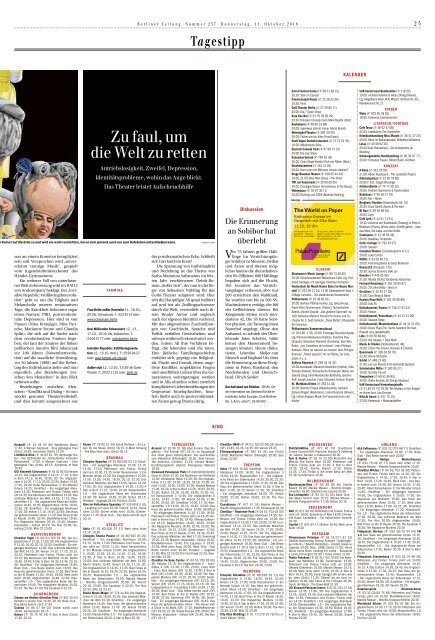 Berliner Zeitung 11.10.2018