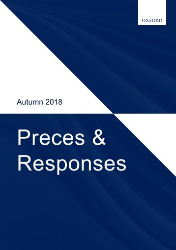 Preces and Responses