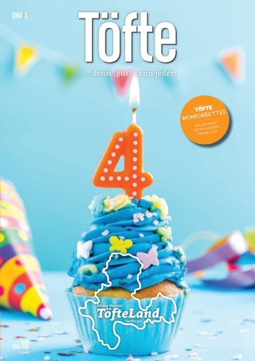 Töfte Regionsmagazin 10/2018 - 4 Jahre Jubiläum