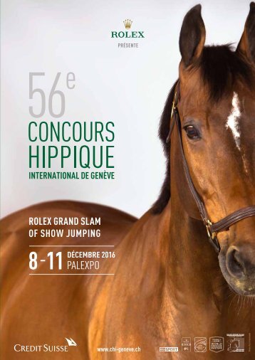 Concours Hippique International de Genève 2016