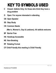 How It Works - Narcotics Anonymous