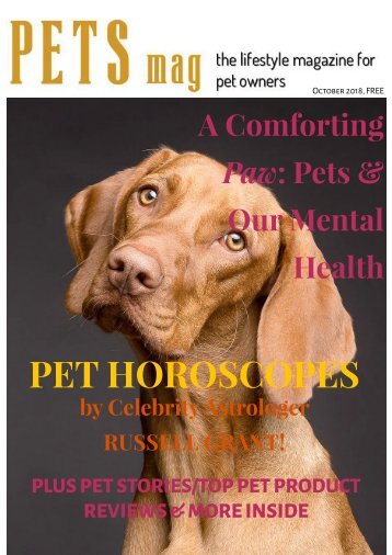 Pets Magazine October 2018
