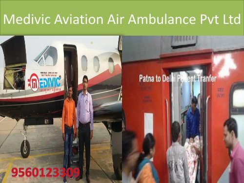 ICU Care Air Ambulance Service in Kolkata and Bagdogra by Medivic Aviation