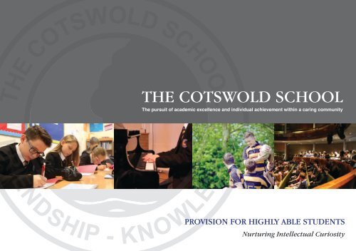 The Cotswold School - Stretch and Challenge - Highly Able