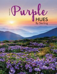 Sterling Magazine-Purple Hues-Sep 2018