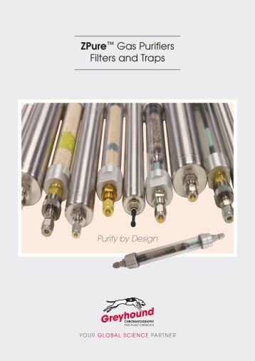 Greyhound Chromatography ZPure Gas Filters 