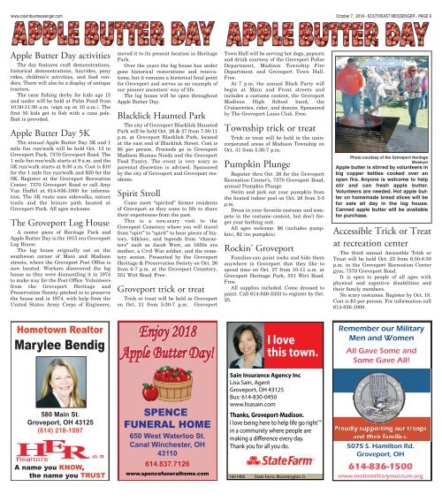 Southeast Messenger - October 7, 2018