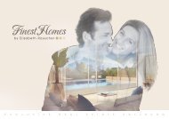 Finest Homes Broschüre 2018
