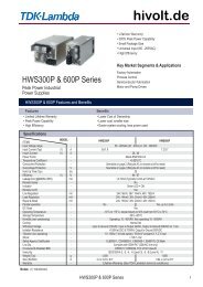 HWS15-150 Series - hivolt.de