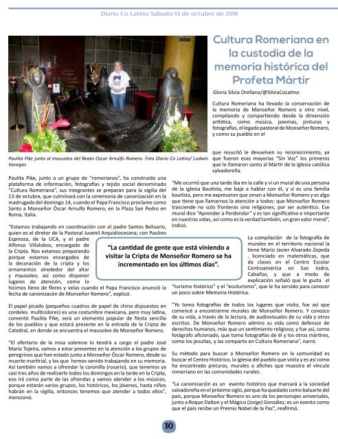 Suplemento monseñor romero